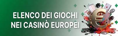 I migliori casinò online europei divertimento e sicurezza I migliori casinò online europei divertimento e sicurezza